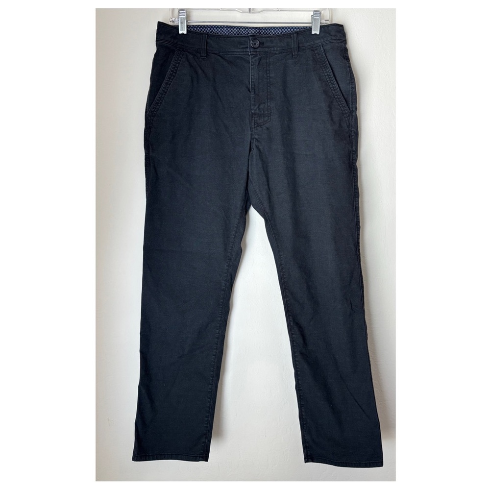 PrAna McClee Pants Organic Cotton Coolmax Men’s 32 Straight Leg Casual Outdoor